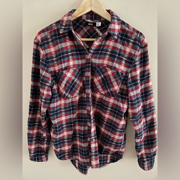 BDG Tops - BDG Urban Ourfitters Plaid Button Down